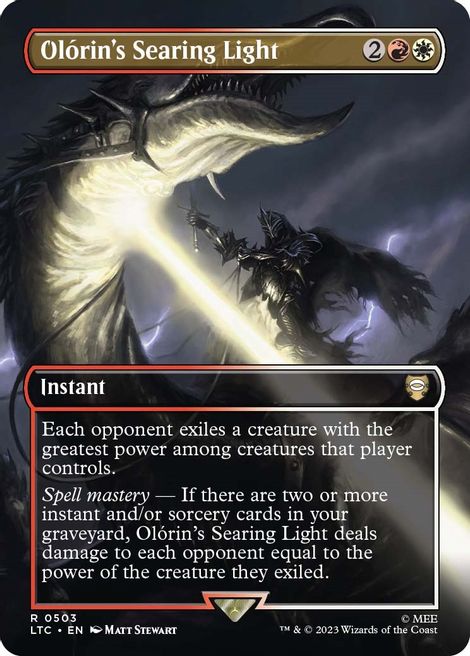 Olorin's Searing Light [#0503 Holiday Scene Boxes] (LTC-R-FOIL)