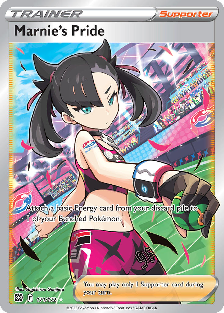 Marnie's Pride (Full Art) - 171/172 (SWSH09) Ultra Rare - Near Mint Holofoil