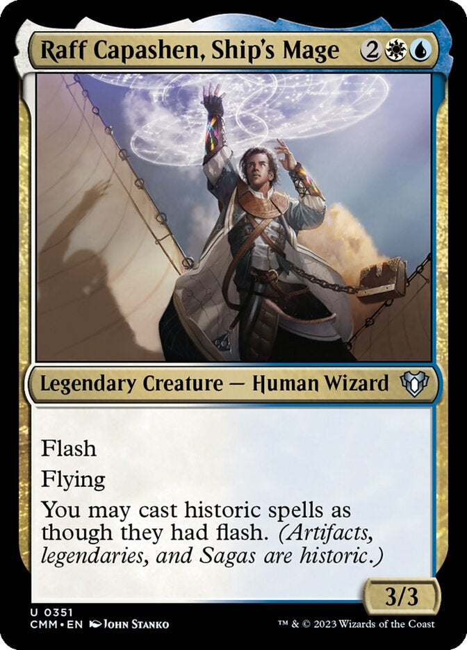 Raff Capashen, Ship's Mage [#0351] (CMM-U)