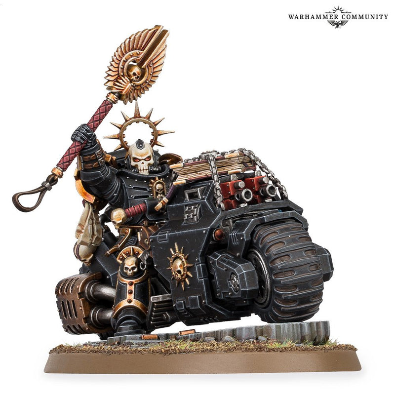 40K: Adeptus Astartes: Space Marines - Primaris Chaplain on Bike