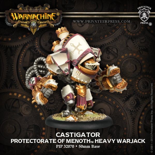 Warmachine: Protectorate - Castigator / Reckoner / Sanctifier, Heavy Warjack (Metal)
