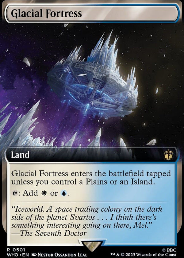 Glacial Fortress [#0501 Extended Art Reprint] (WHO-R)