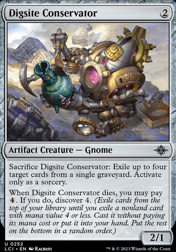 Digsite Conservator [#0252] (LCI-U)
