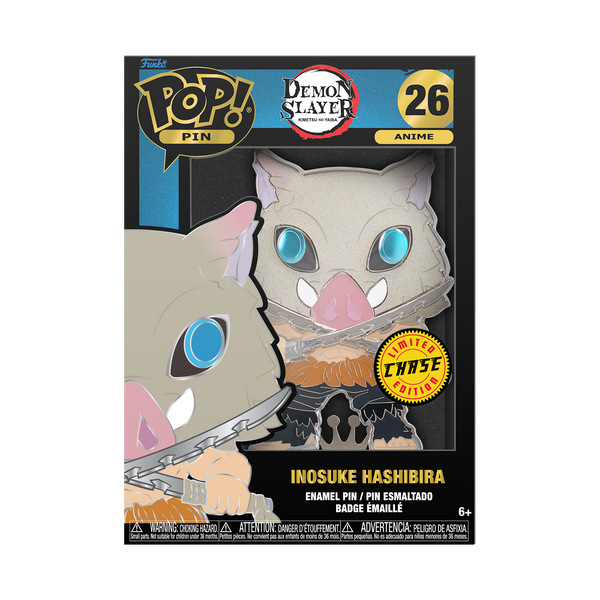 POP Figure Pins Large - Demon Slayer #26 Inosuke Hashibira (Chase Limited Edition)