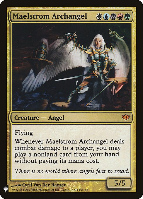 Maelstrom Archangel [Mystery Booster #0115] (CON-M-LIST)