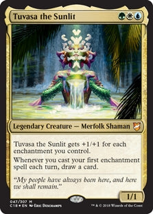 Tuvasa the Sunlit (C18-M-FOIL)