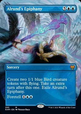 Alrund's Epiphany [Alternate-Art Borderless #295] (KHM-M)