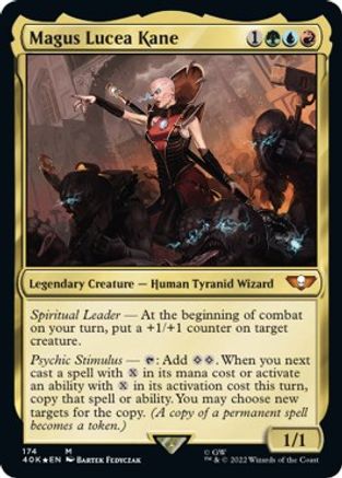 Magus Lucea Kane [#174] (40K-M-FOIL)