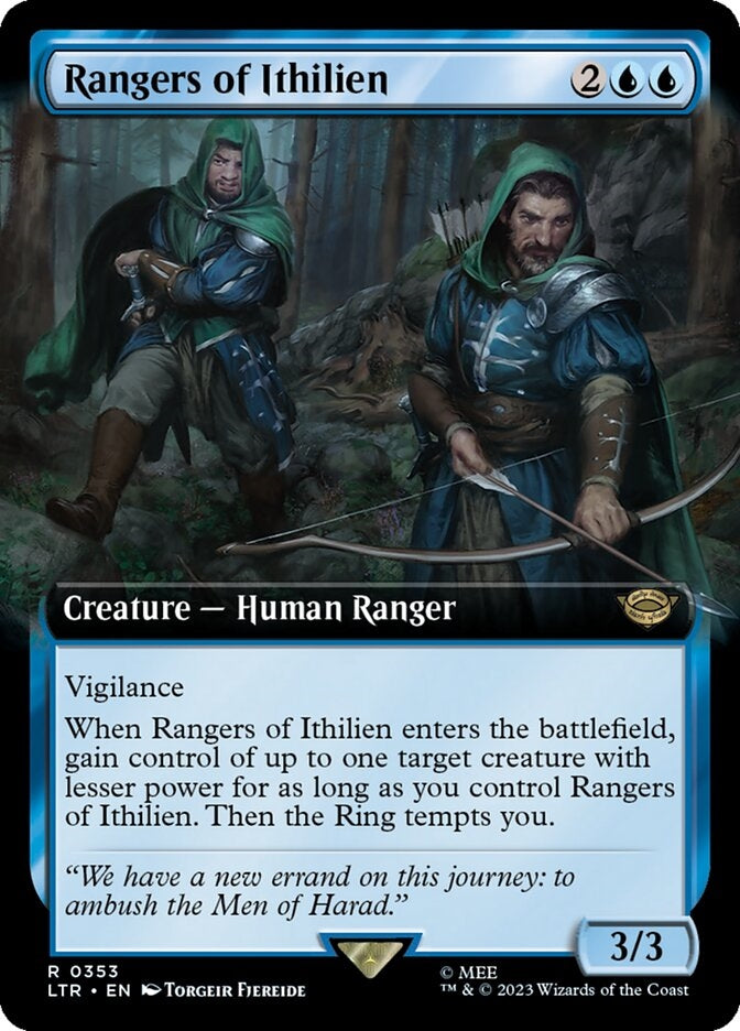 Rangers of Ithilien [#0353 Extended Art] (LTR-R)