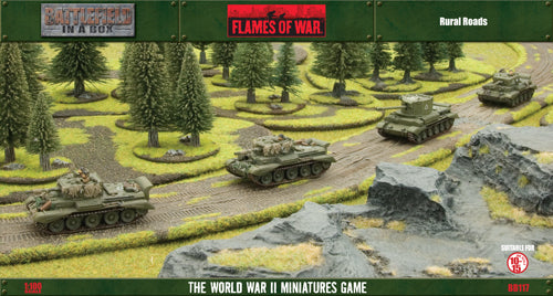 Flames of War: WWII: Battlefield in a Box (BB117) - Rural Roads (Early / Mid / Late)