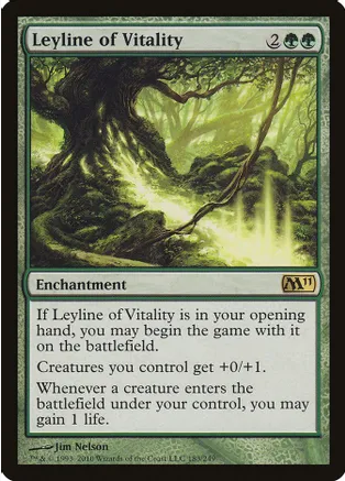 Leyline of Vitality (M11-R-FOIL)