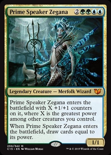 Prime Speaker Zegana (C15-M)