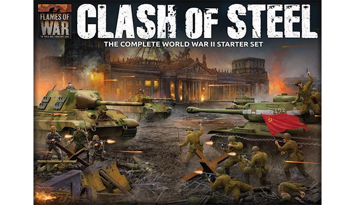 Flames of War: WWII: Starter Set (FWBX15) - Clash of Steel: German vs Soviet (Late)