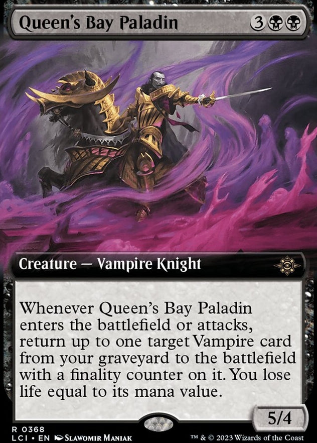 Queen's Bay Paladin [#0368 Extended Art] (LCI-R)
