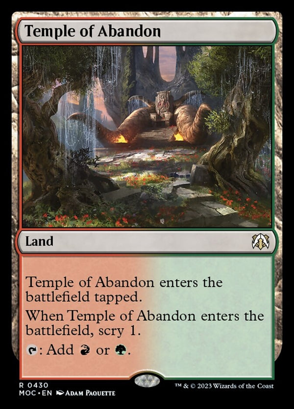 Temple of Abandon [#0430 Reprint] (MOC-R)