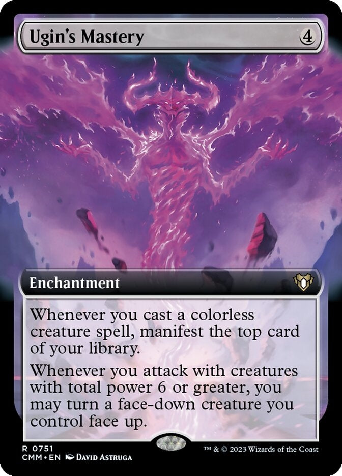 Ugin's Mastery [#0751 Extended Art] (CMM-R)