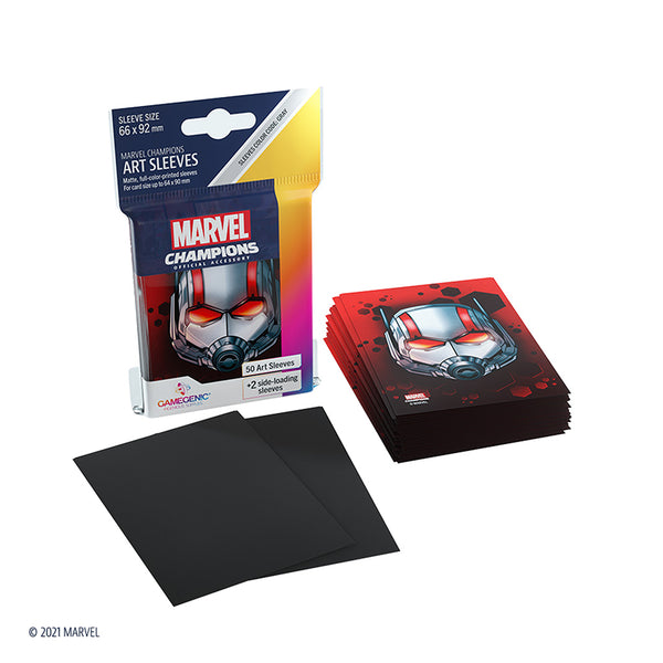 GameGenic: Marvel Champion Art Sleeves - Ant-Man (Grey 50ct)