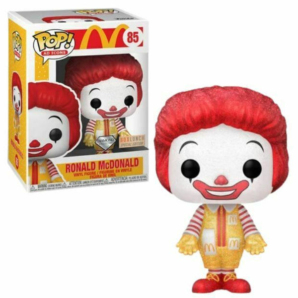 POP Figure: Icons #0085 - Ronald McDonald (Diamond) (Box Lunch)