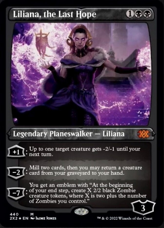 Liliana, the Last Hope [#440 Etched Foil] (2X2-M)