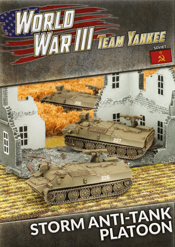 Flames of War: Team Yankee WW3: Soviet (TSBX15) - Storm Anti-tank Platoon