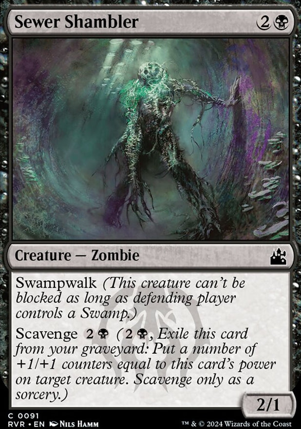 Sewer Shambler [#0091] (RVR-C)