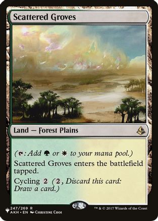 Scattered Groves (AKH-R-LIST)