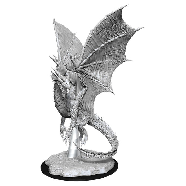 D&D: Nolzur's Marvelous Miniatures - Young Silver Dragon W11