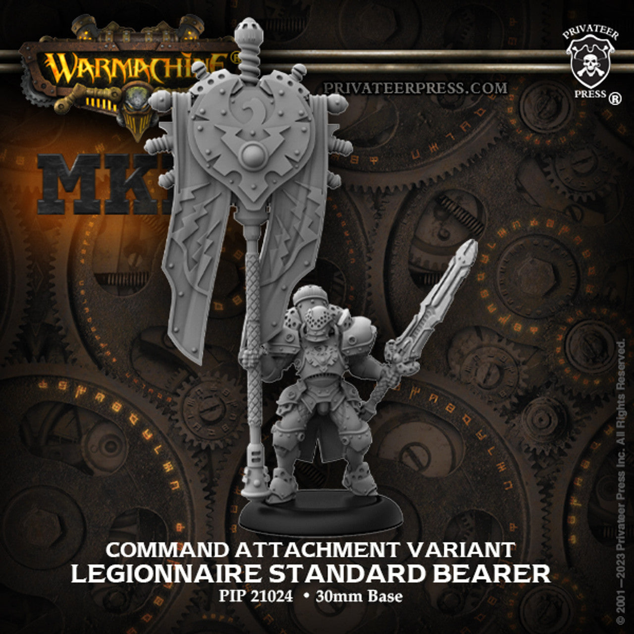 Warmachine MKIV (PIP 21024): Cygnar Storm Legion - Reaver Standard (Variant)