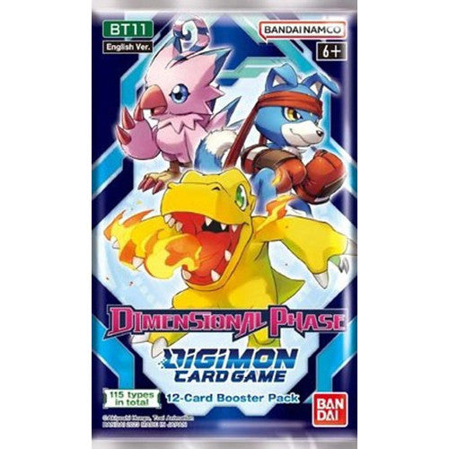 Digimon TCG: Booster 11 - Dimensional Phase Booster Pack