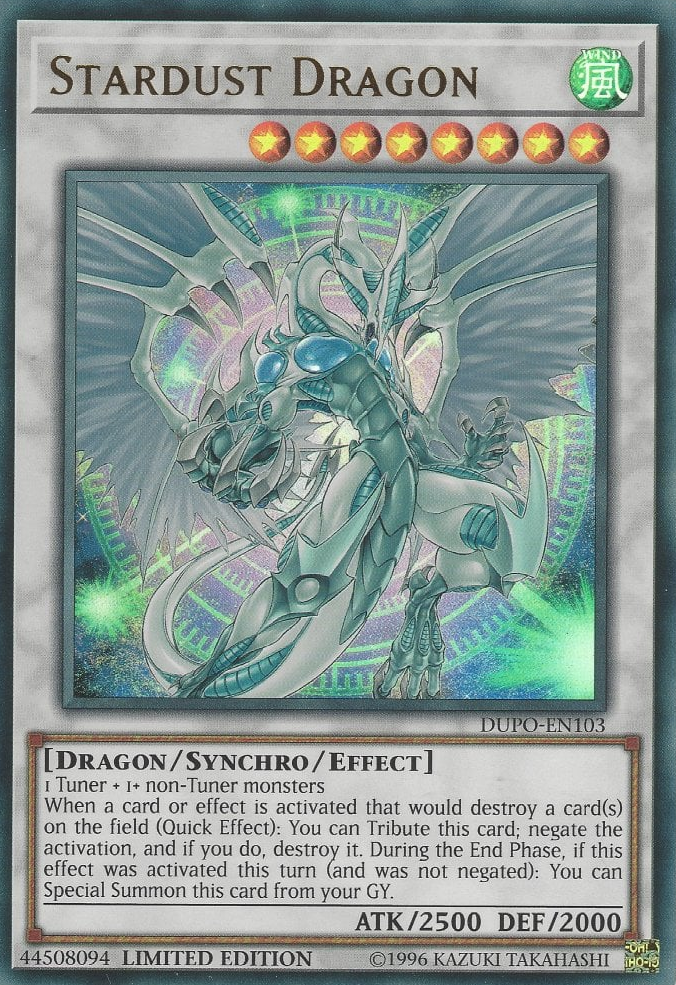 Stardust Dragon (DUPO-EN103) Limited Edition