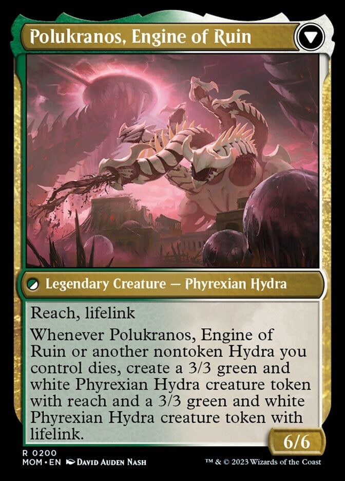 Polukranos Reborn // Polukranos, Engine of Ruin [#0200] (MOM-R)
