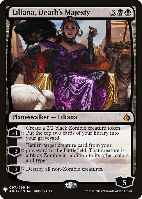 Liliana, Death's Majesty [Mystery Booster #0701] (AKH-M)