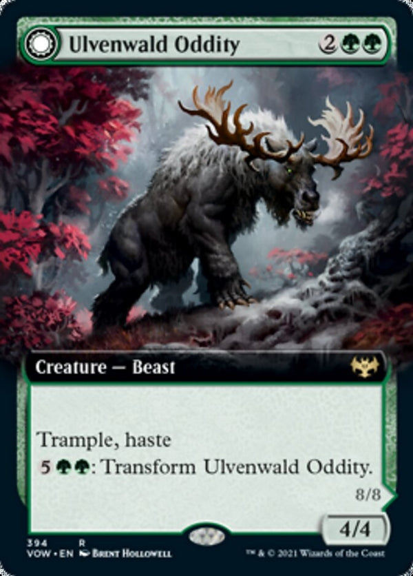 Ulvenwald Oddity // Ulvenwald Behemoth [#394 Extended Art] (VOW-R)