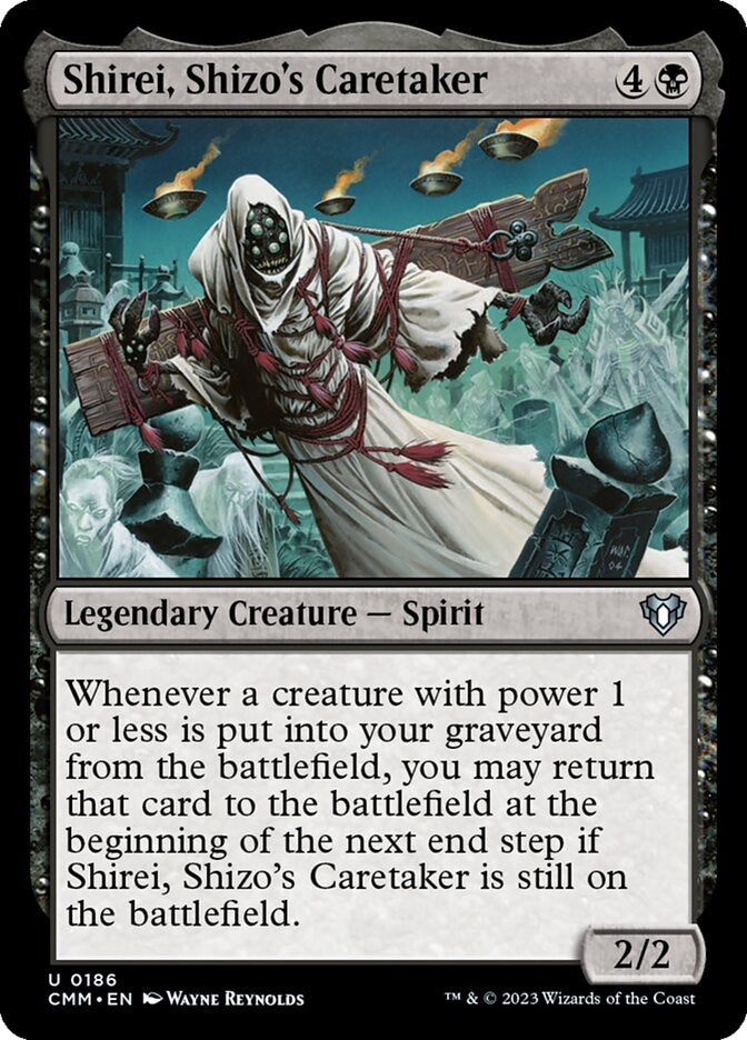 Shirei, Shizo's Caretaker [#0186] (CMM-U)