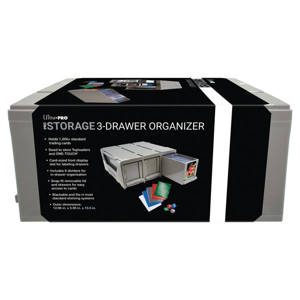 Ultra-PRO: PRO Storage - 3-Drawer Organizer
