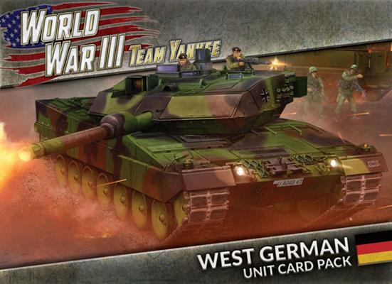 Flames of War: Team Yankee WW3: West German (WW3-05U) - Unit Cards