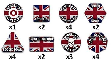 Flames of War: Team Yankee WW3: British (TTK04) - Token Set