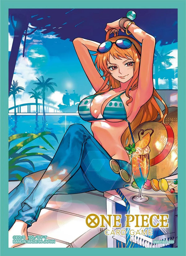 One Piece TCG: Official Sleeve #15 - Nami (81047)