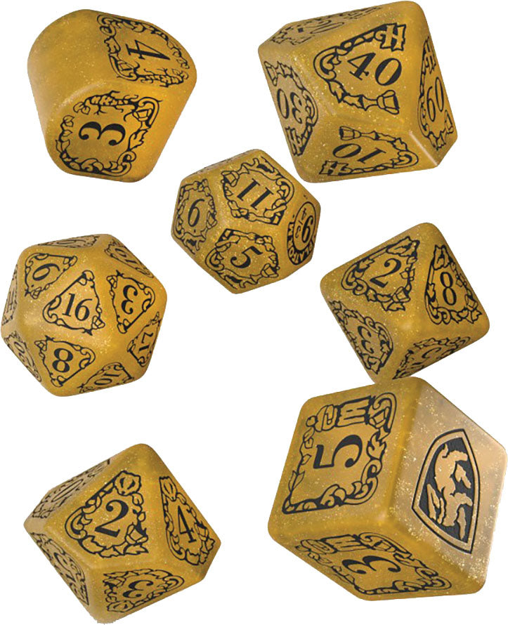 Harry Potter Dice: Hufflepuff Yellow Set