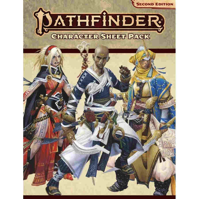 Pathfinder 2nd Edition RPG: Character Sheet Pack