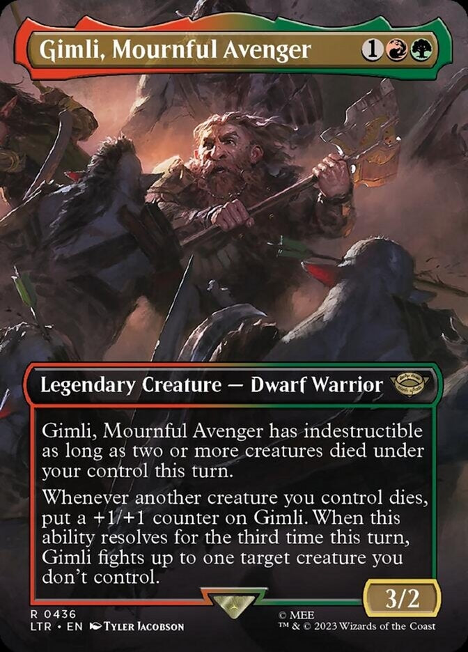 Gimli, Mournful Avenger [