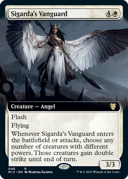 Sigarda's Vanguard [#046 Extended Art] (MIC-R)