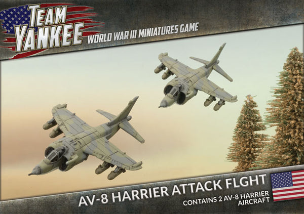 Flames of War: Team Yankee WW3: USA (TUBX12) - AV-8 Harrier Attack Flight