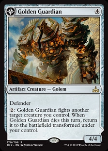 Golden Guardian // Gold-Forge Garrison (RIX-R)