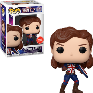 POP Figure Deluxe: Marvel What If #0875 - Captain Carter (Gamestop)