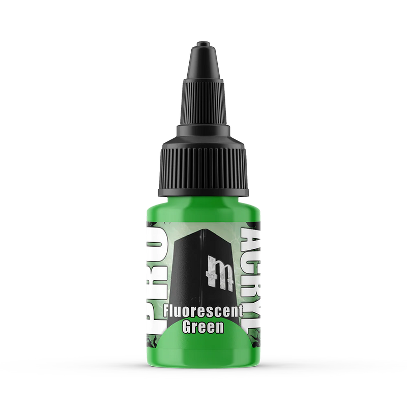 Monument Hobbies: PRO Acryl - F04 Fluorescent Green (22mL)