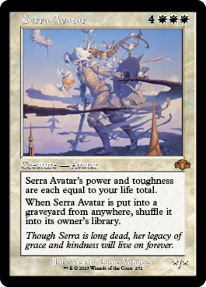 Serra Avatar [#272 Old Frame Bonus Sheet] (DMR-M)