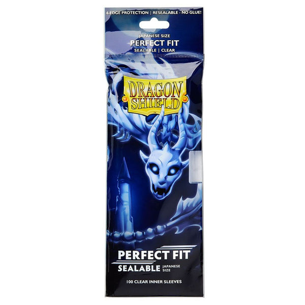 Dragon Shield: Mini - Perfect Fit Sealable - Clear 100 Count