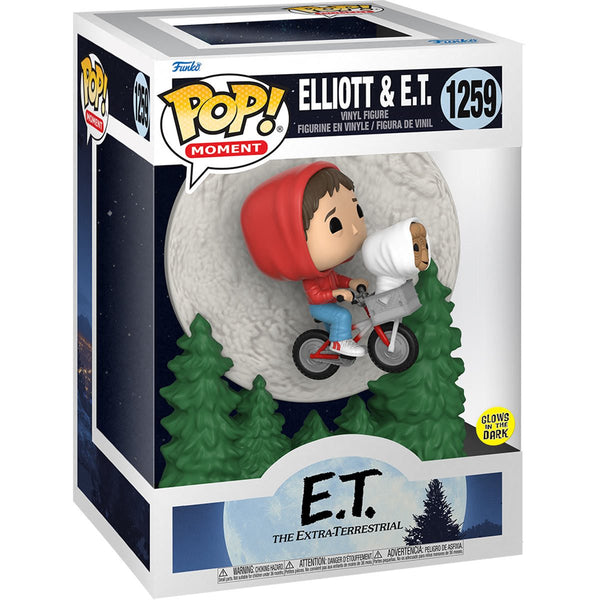 POP Figure Moment: E.T. #1259 - Elliot & E.T. (Glow)
