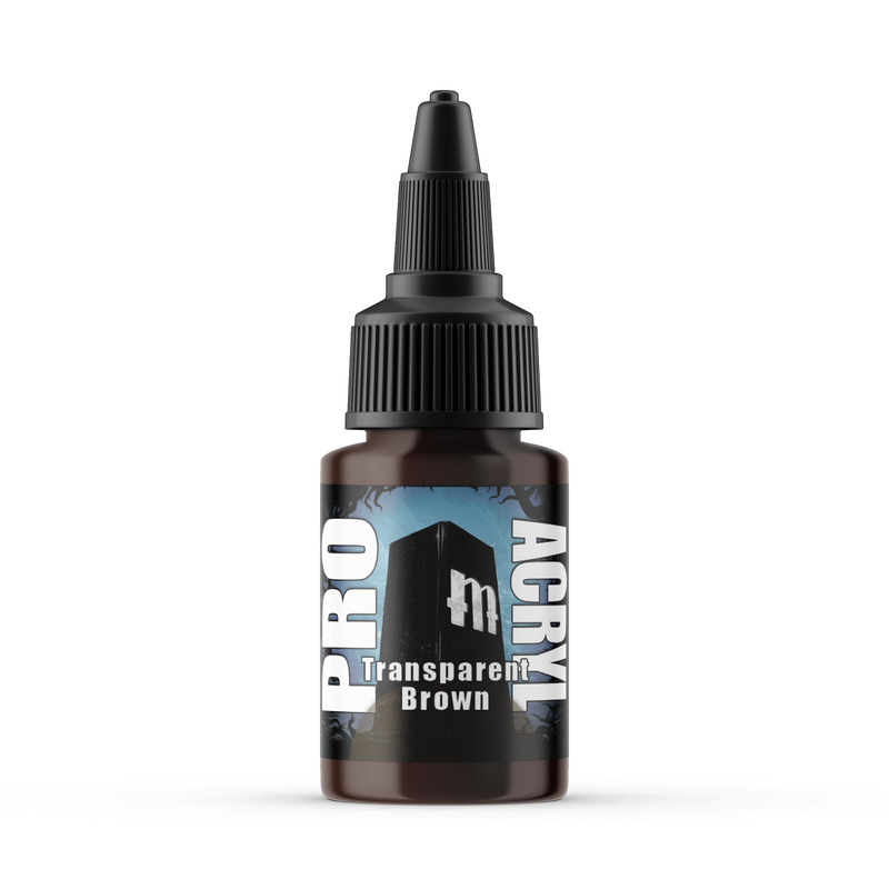 Monument Hobbies: PRO Acryl - 052 Transparent Brown (22mL)